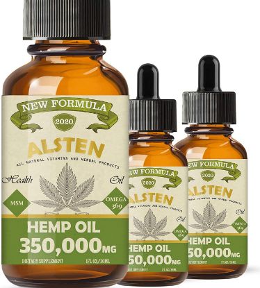 350,000MG Hemp Oil - 3 Pack Hemp Oil Drops